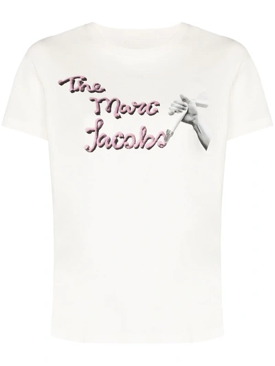 Marc Jacobs Logo Print T-shirt In Black