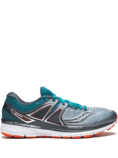 Saucony Triumph Iso 3 Trainers In Grey