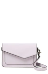 Botkier Cobble Hill Mini Leather Convertible Crossbody Bag In Lavender
