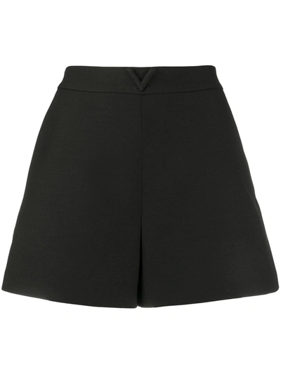 Valentino V Detail Shorts In Black