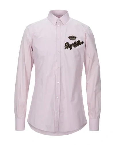 Dolce & Gabbana Shirts In Pink