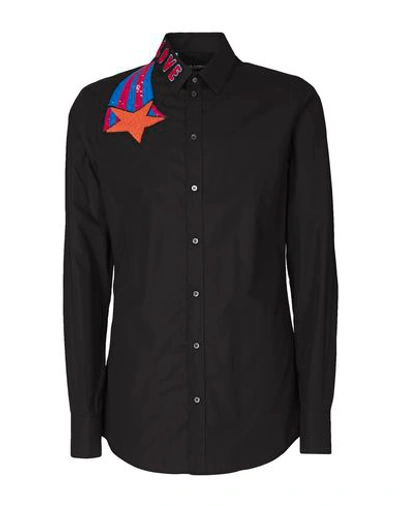 Dolce & Gabbana Shirts In Black