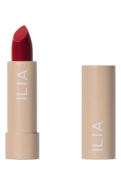 Ilia Color Block Lipstick In True Red