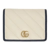 Gucci Women's Gg Marmont Card Case In White