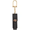 Gucci Women's Leather Single Porte-rouges Keychain In Nero