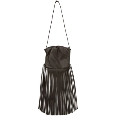 Bottega Veneta Brown 'the Fringe Pouch' Shoulder Bag