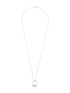 Dsquared2 Backyard Punk Pendant Necklace In Silver