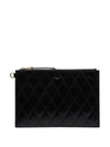Givenchy Medium Antigona Quilted Leather Pouch In Black
