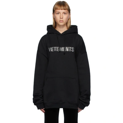 トップス VETEMENTS 20AW Rhinestone Logo Hoodie 21575949_38?w=400