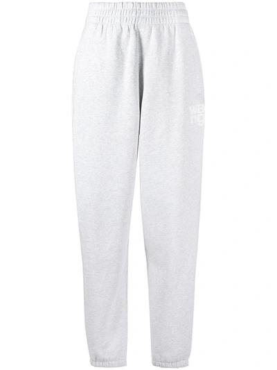 Alexander Wang T Alexanderwang.t Grey Terry Foundation Lounge Pants In Light Heather Grey