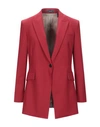 Theory Sartorial Jacket In Red