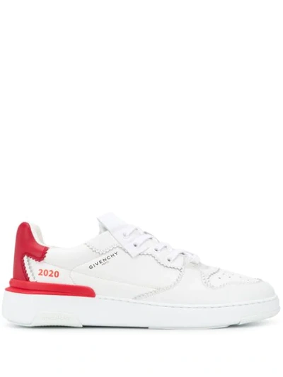 Givenchy Wing 2020 Low-top Leather Sneakers In White