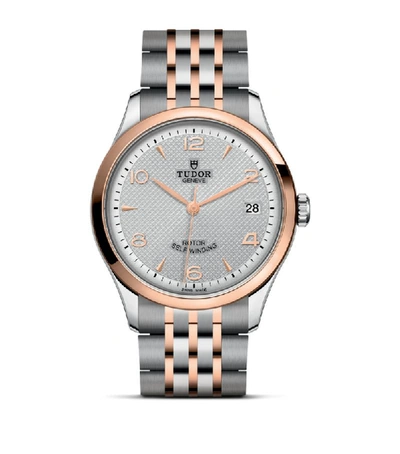 Tudor 1926 Stainless Steel, Rose Gold And Diamond Watch 36mm