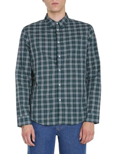 Kenzo Slim Fit Shirt In Dark Green