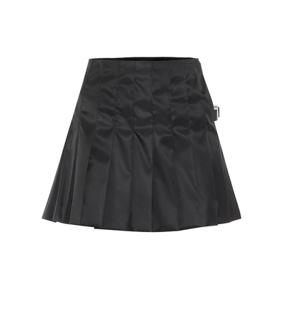 Prada Re-nylon High-rise Miniskirt In Black
