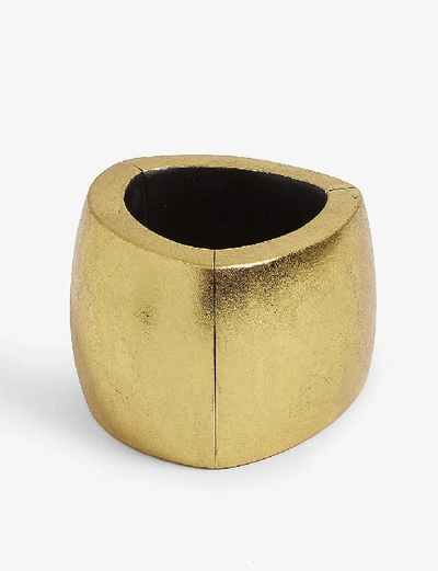 Monies Chunky Gold-foil Bangle