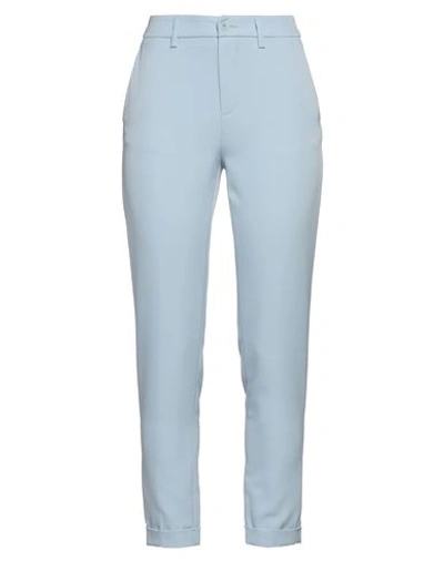 Liu •jo Cropped Pants In Blue