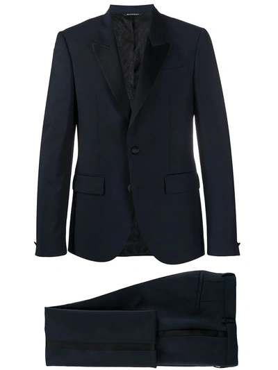 Givenchy Single-breasted Suit In Blue