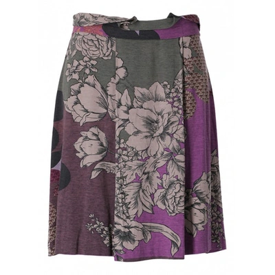 Pre-owned Etro Multicolour Cotton Skirt