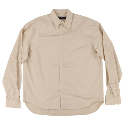 Pre-owned Y/project Shirt In Beige