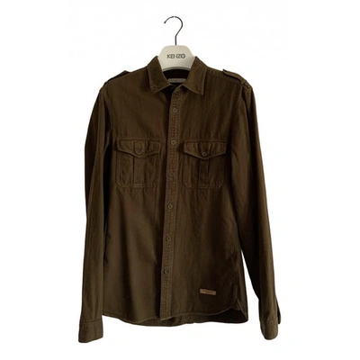 Pre-owned Burberry Shirt In Khaki