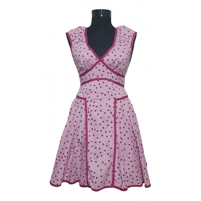 Pre-owned Zac Posen Mid-length Dress In Pink