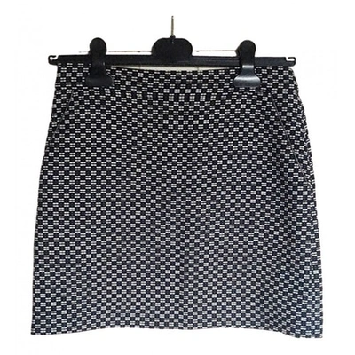 Pre-owned Suncoo Mini Skirt In Black