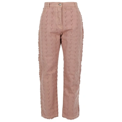 Pre-owned Etro Pink Cotton Jeans