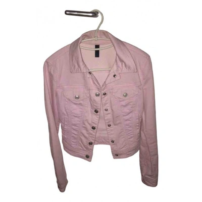 Pre-owned Benetton Pink Cotton Jacket