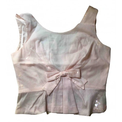 Pre-owned Moschino Cheap And Chic Corset In Pink