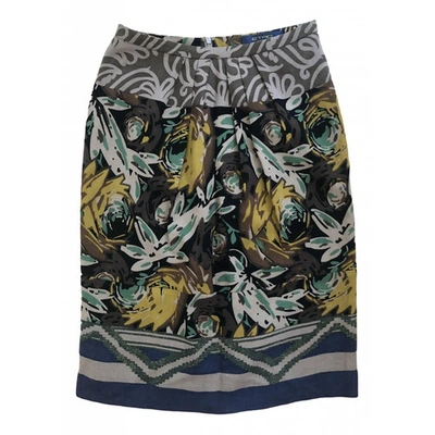 Pre-owned Etro Multicolour Wool Skirt