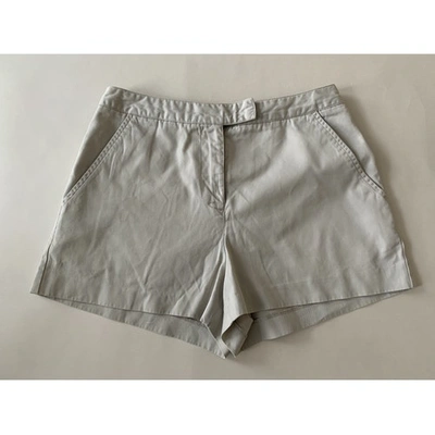 Pre-owned Emporio Armani Beige Cotton Shorts