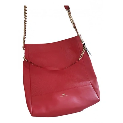 Pre-owned Elisabetta Franchi Handbag In Red
