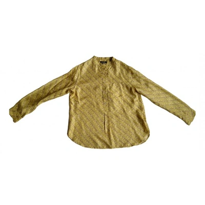 Pre-owned Isabel Marant Silk Blouse In Yellow