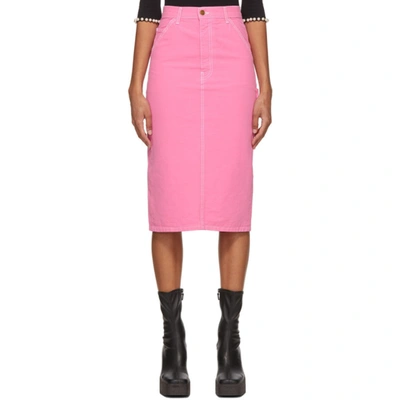 Marc Jacobs Pink Stan Ray Edition 'the Tailored Workwear' Skirt