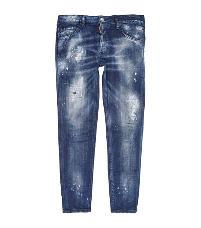Dsquared2 Skinny Bleached Jeans