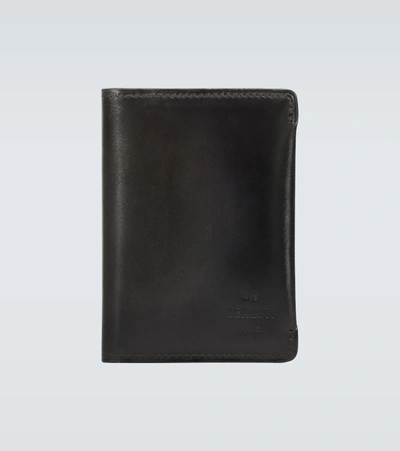 Berluti Ideal Logo-embossed Leather Wallet In Black