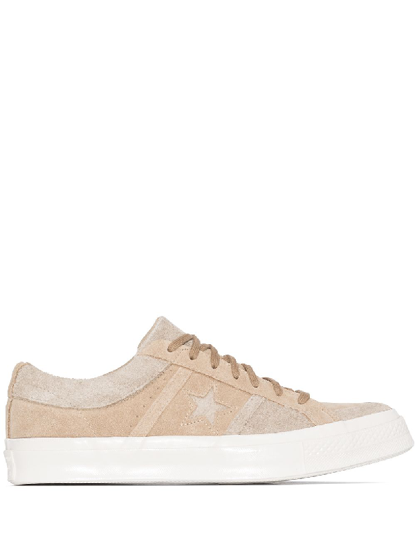 beige suede converse