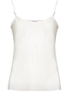 Frame Washable Silk Satin Camisole In White