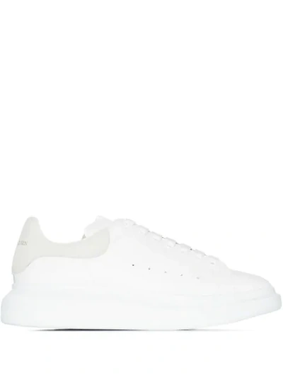 Alexander Mcqueen White And Grey Oversized Sneakers