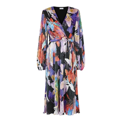 Rebecca Vallance Belladonna Printed Midi Dress In Multicoloured