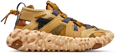 Pre-owned Nike  Ispa Overreact Sandal Wheat In Wheat Gold/brown