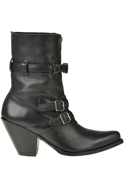 Celine Black Camperos Boot