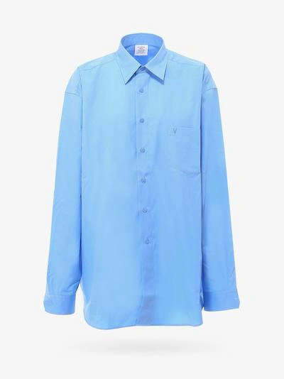 Vetements Shirt In Blue