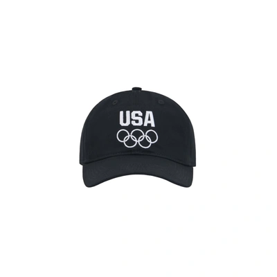 Pre-owned Kith  Usa Cap Black