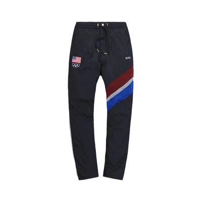 Pre-owned Kith  Usa Track Pant Black