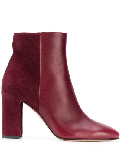 Nicholas Kirkwood Elements 85mm Ankle Boots In Bordeux