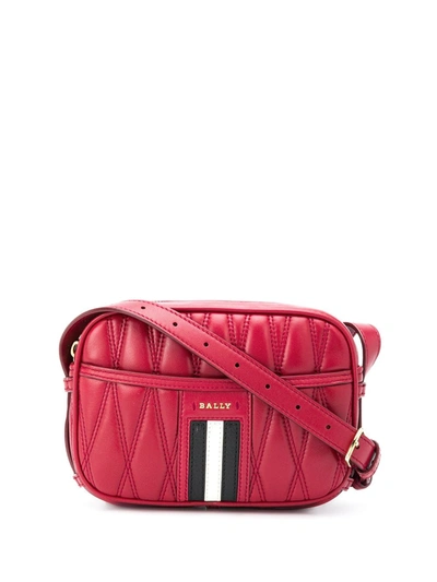 Bally Dymo Crossbody Bag In Red