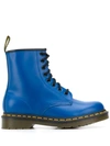 Dr. Martens' 1460 Ankle Boots In Blue