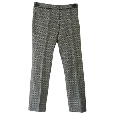 Pre-owned Tod's Straight Pants In Grey